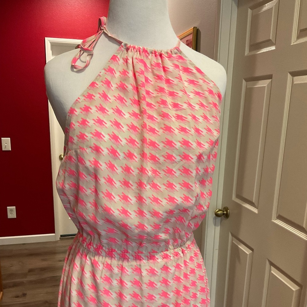 Halter maxi dress